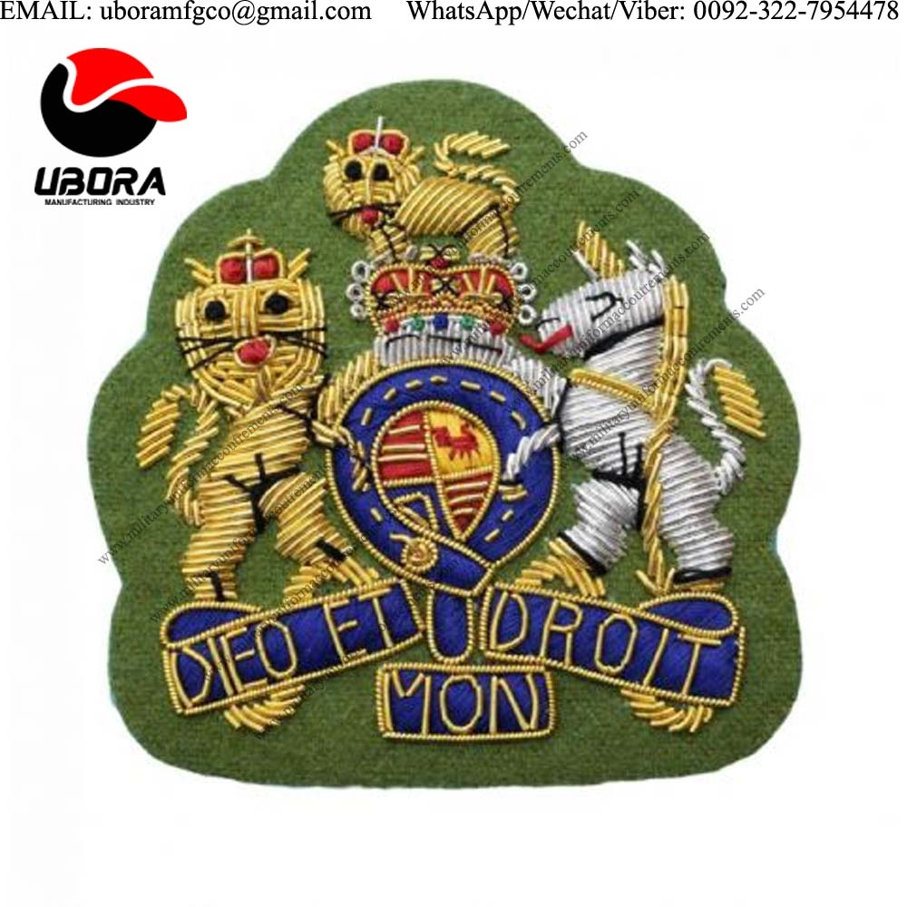 HAT CAP BADGE warrant officer class 1 intelligence corps royal arms rank badge BADGES, ROYAL